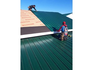 Ice & Water Shield and Resistor membrane are applied to the roof to ensure proper protection from moisture and the elements.